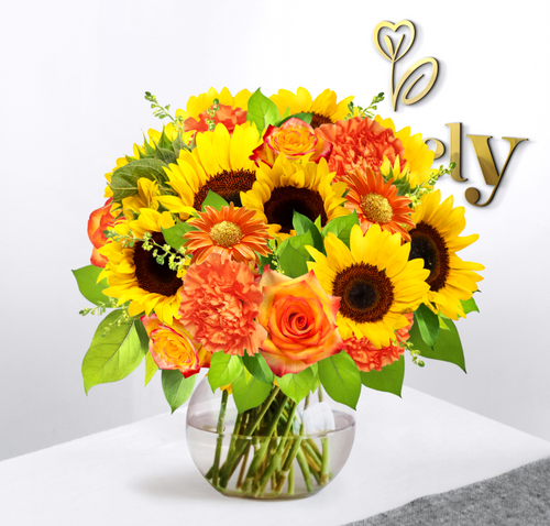 Sunflowers Vibrant Luxury Floral