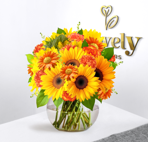 Sunflowers Vibrant Luxury Floral