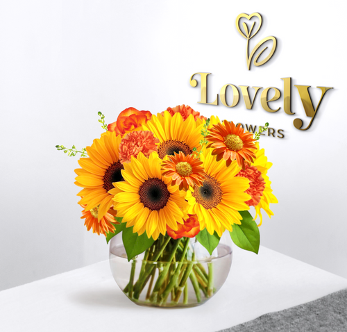 Sunflowers Vibrant Luxury Floral